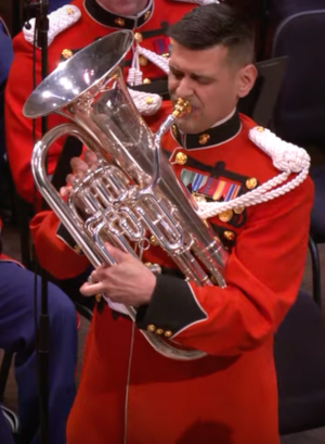 Hiram Diaz and the U.S. Marine Band